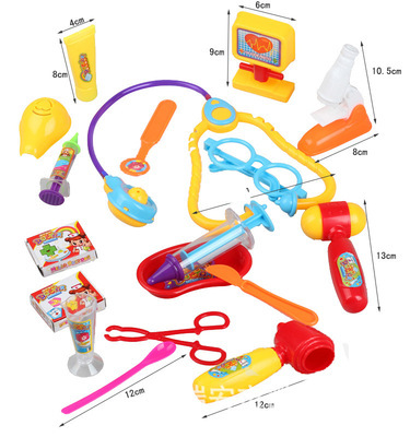 【正品3c认证 仿真过家家角色扮演医生儿童玩具医具19件套玩具批发】价格,厂家,图片,瑞安市微笑书店-